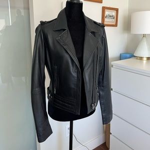 BOD AND CHRISTENSEN black leather jacket 🖤